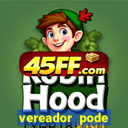 vereador pode patrocinar time de futebol